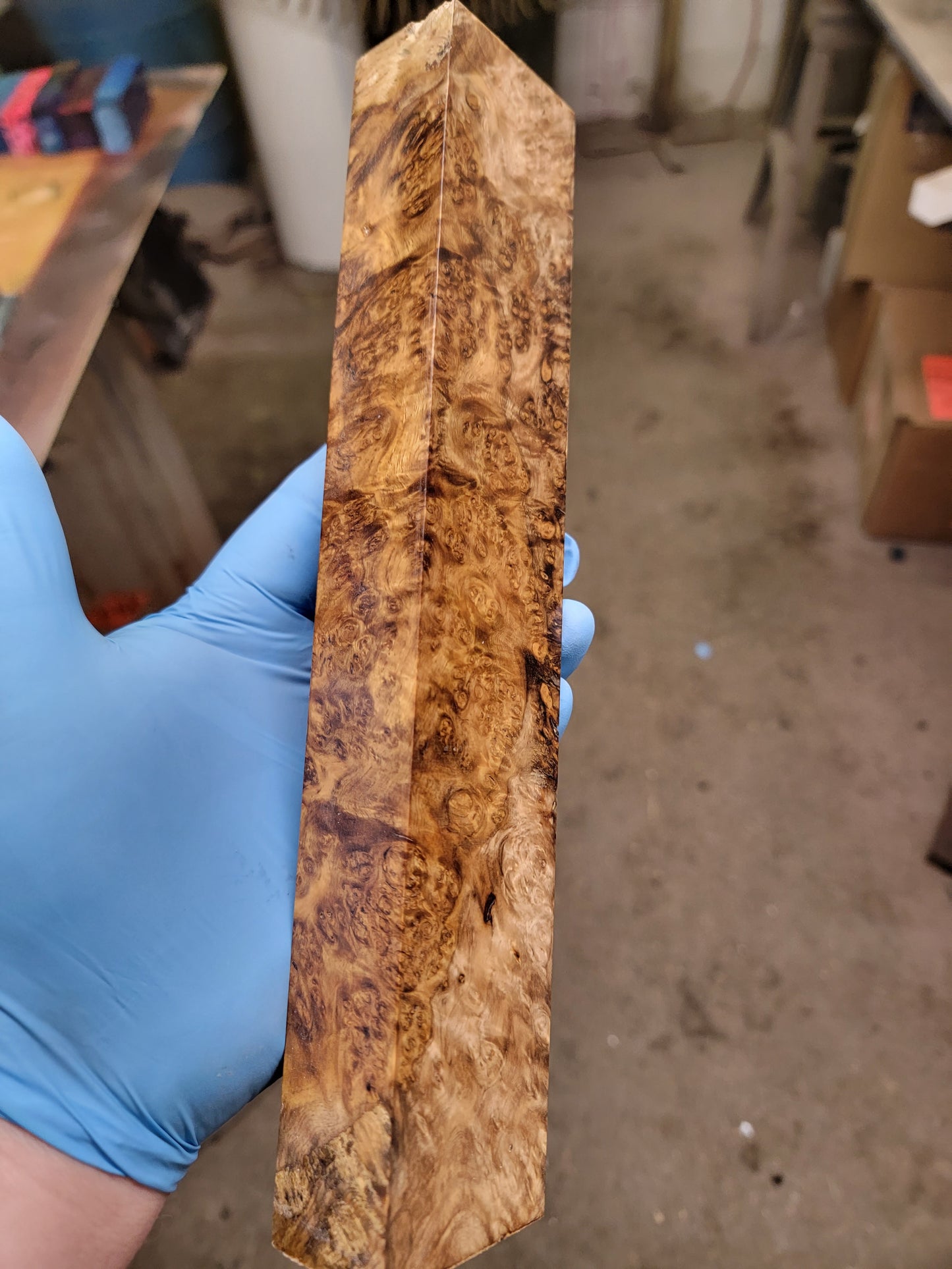 Amboyna burl